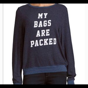 WILDFOX My Bags Are Packed Sweatshirt